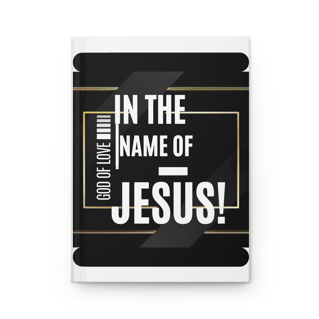 "In the Name of Jesus" Christian Prayer & Devotional Notebook