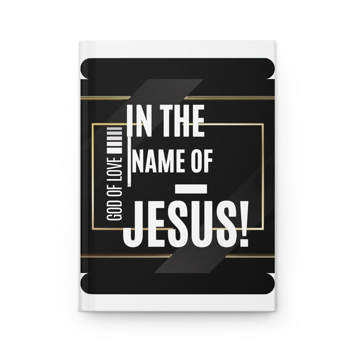 "In the Name of Jesus" Christian Prayer & Devotional Notebook