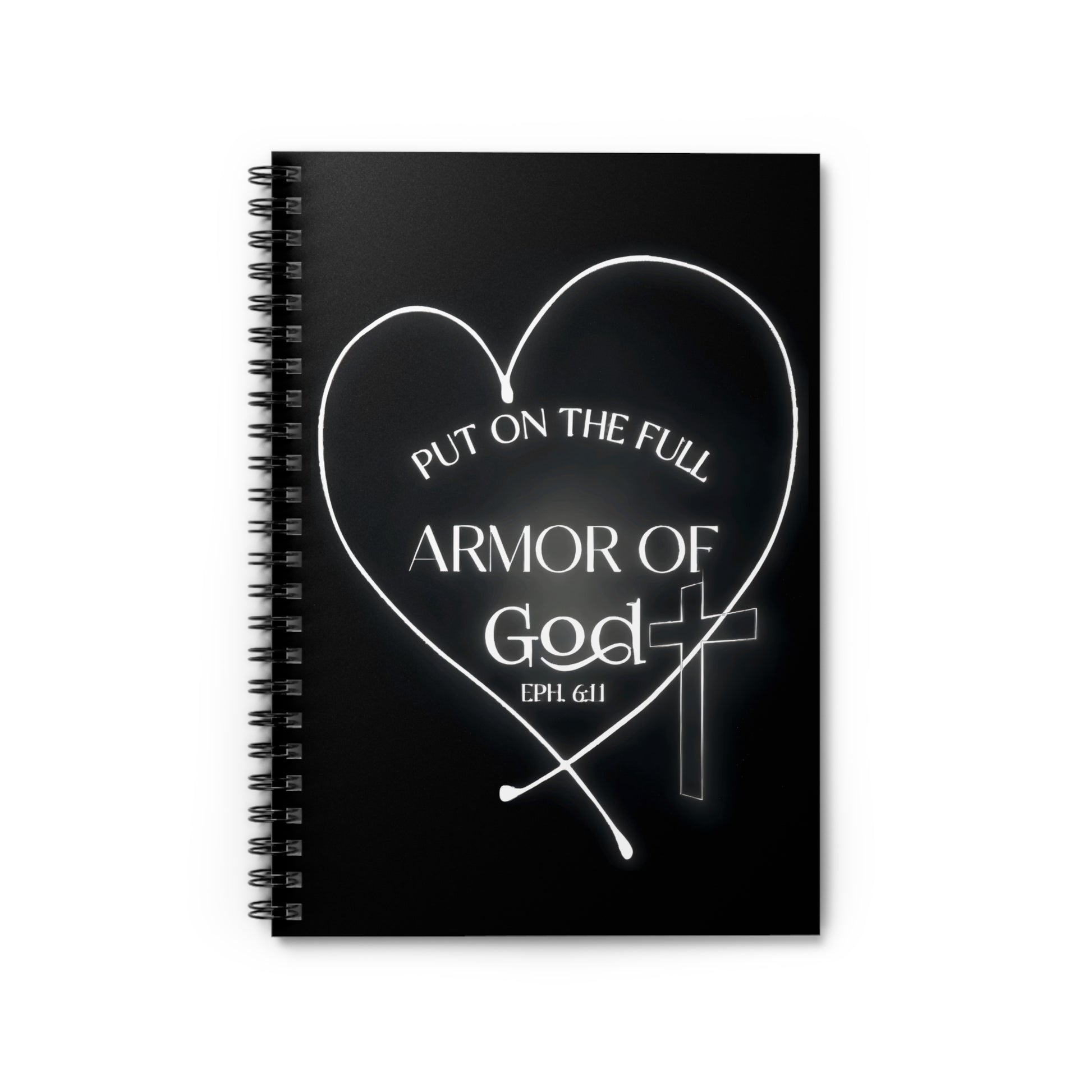 Armor of God Spiral Notebook - Ruled Line