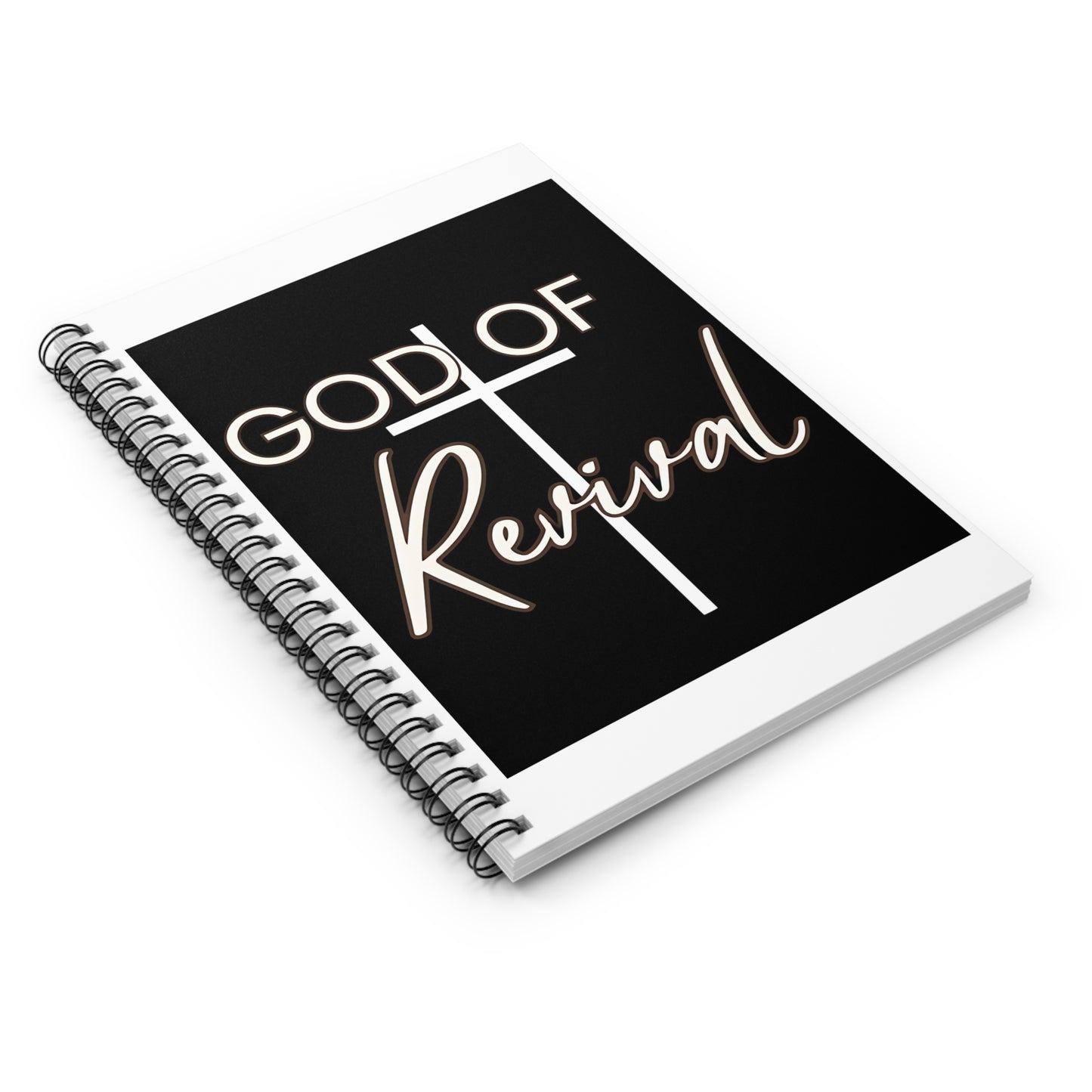 God of Revival Christian Notebook | RevivalWear Brand