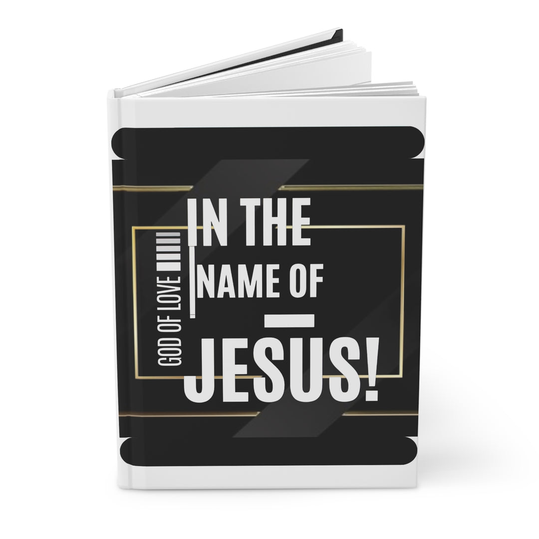 "In the Name of Jesus" Christian Prayer & Devotional Notebook