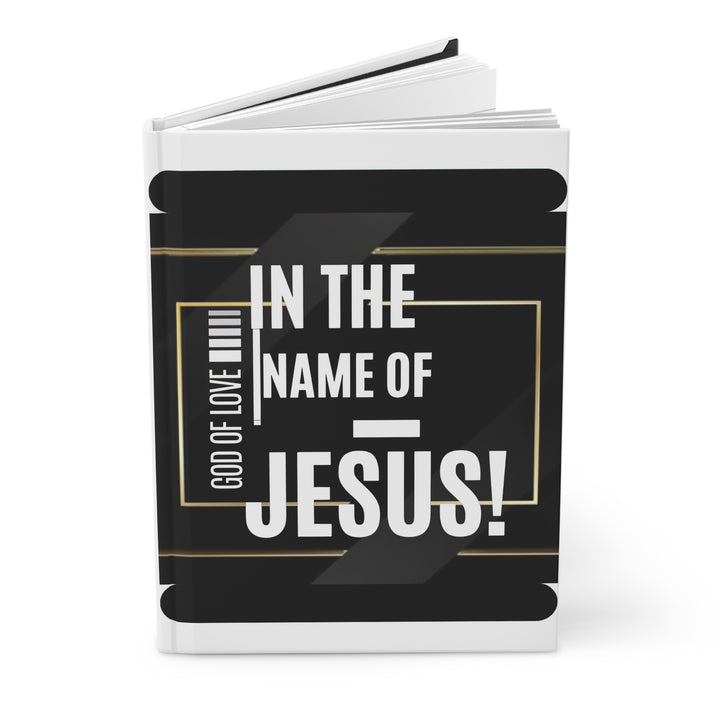 "In the Name of Jesus" Christian Prayer & Devotional Notebook