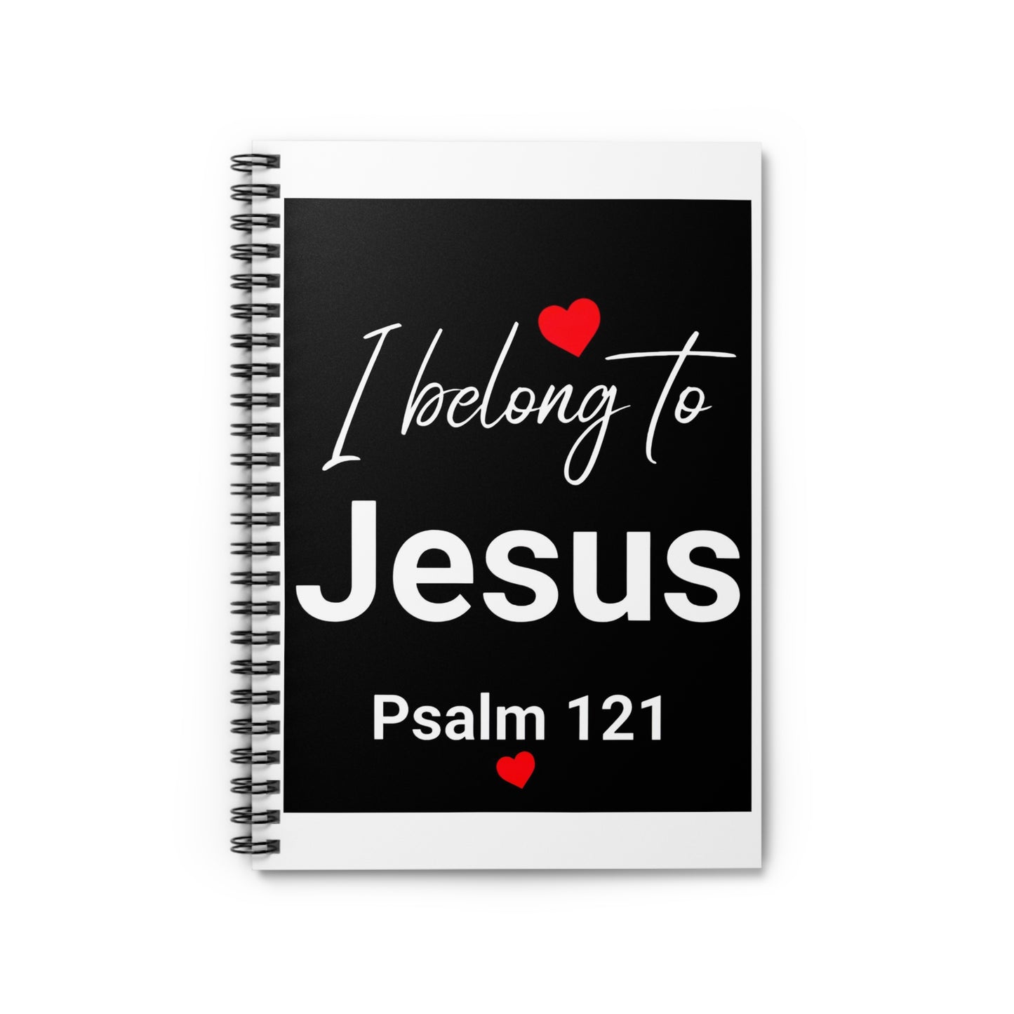 I Belong to Jesus Christian Notebook - Ruled Line