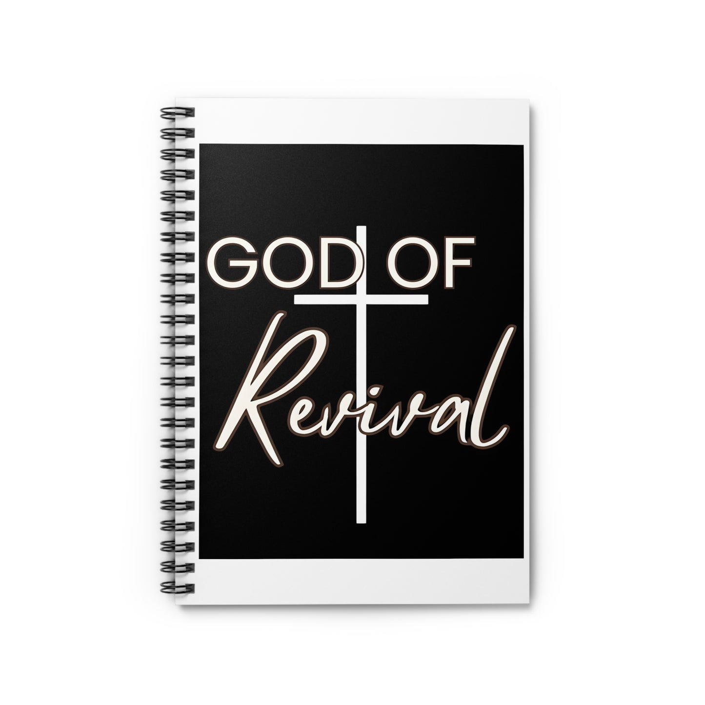 God of Revival Christian Notebook | RevivalWear Brand