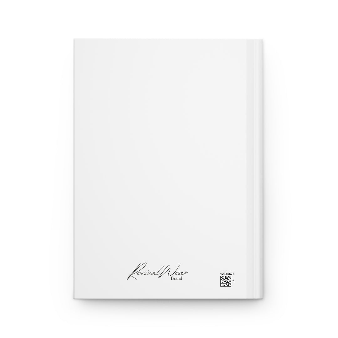 Victory Cross Hardcover Journal — Psalm 108:13 Christian Prayer & Devotional Notebook
