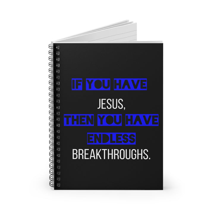 If You have JESUS Spiral Notebook