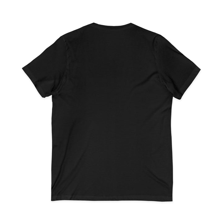 Jesus Faith V-Neck Tee — "In the Name of Jesus!" Christian Graphic Shirt