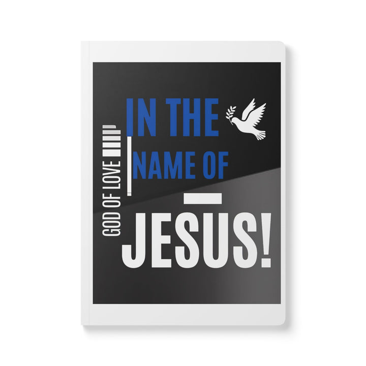 "In the Name of Jesus" Christian Prayer & Devotional Notebook