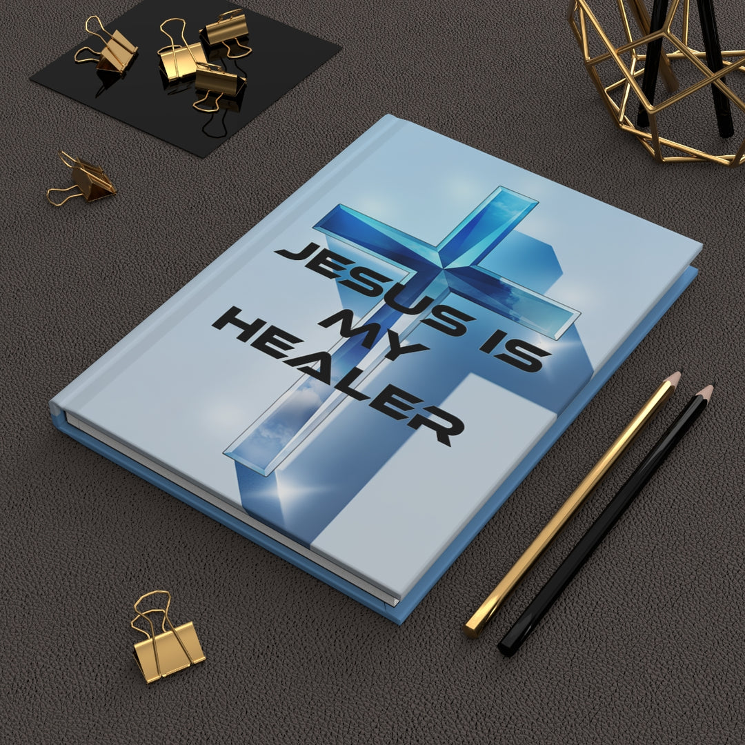 Jesus Is My Healer Hardcover Journal — Christian Prayer & Reflection Notebook