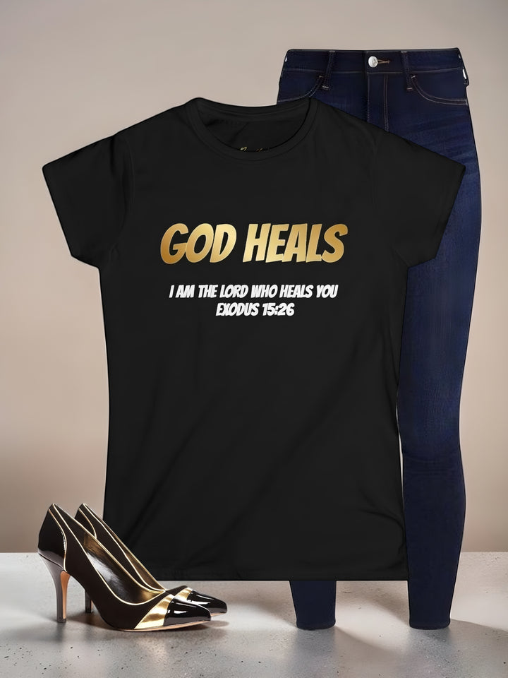 GOD HEALS Women's Revival tee