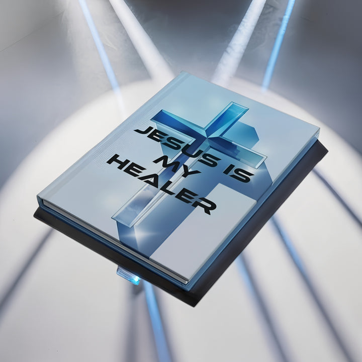 Jesus Is My Healer Hardcover Journal — Christian Prayer & Reflection Notebook