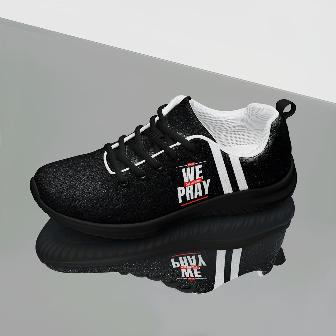 We Pray, God Delivers Women’s athletic shoes