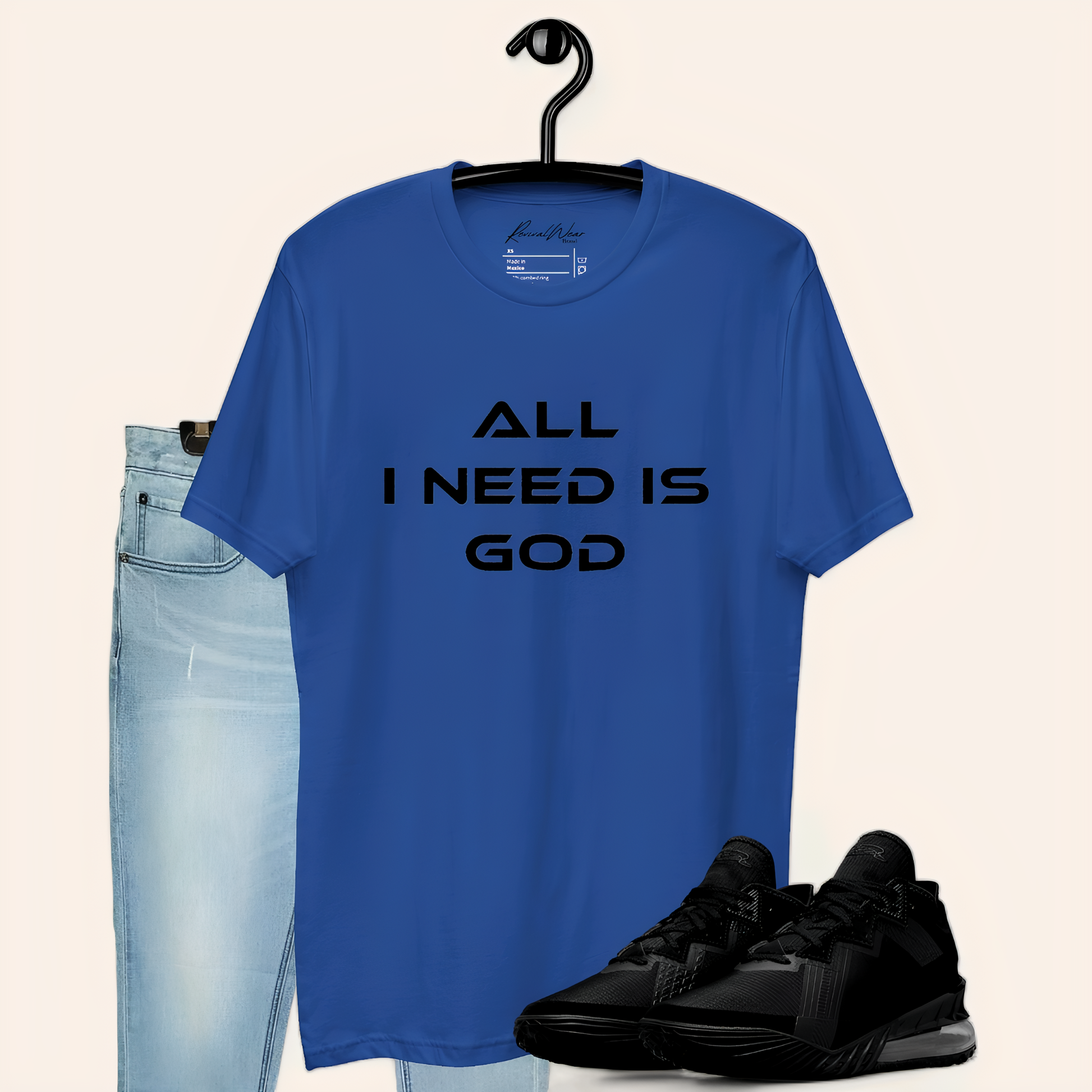 All I need is God Men's Short sleeve T-shirt