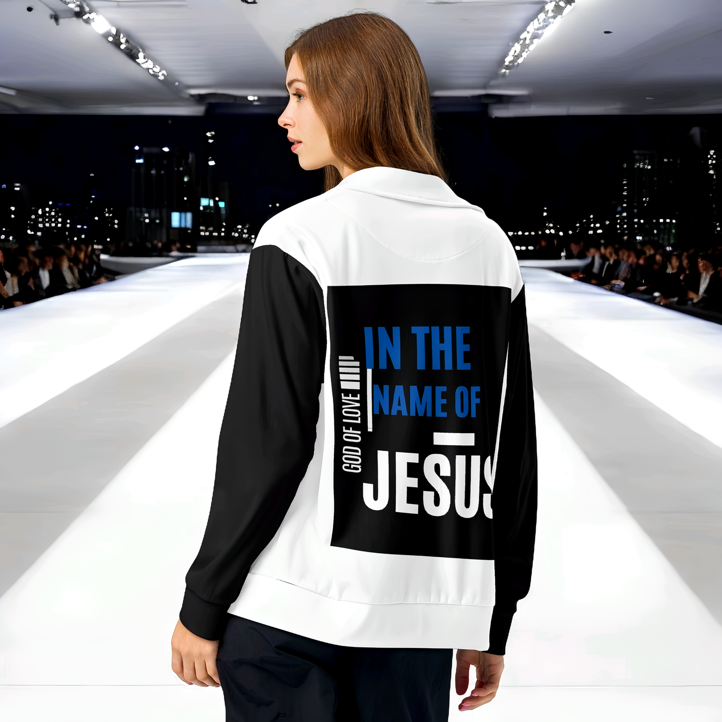 In the Name of JESUS Women's track jacket