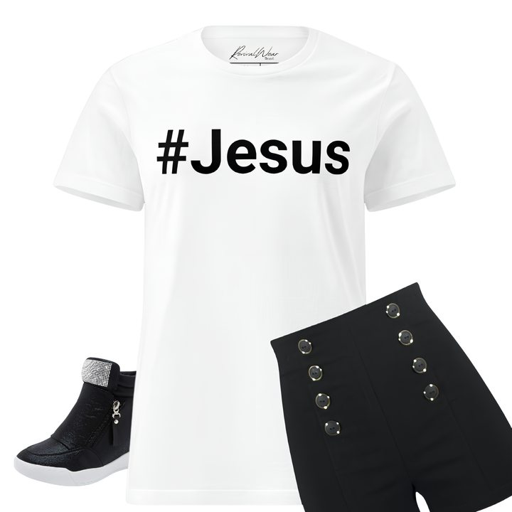 #Jesus Women’s basic softstyle t-shirt
