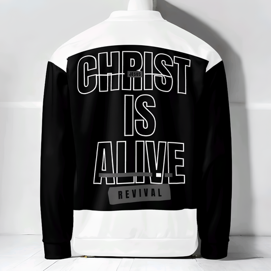 Christ is Alive Women's Bomber Jacket