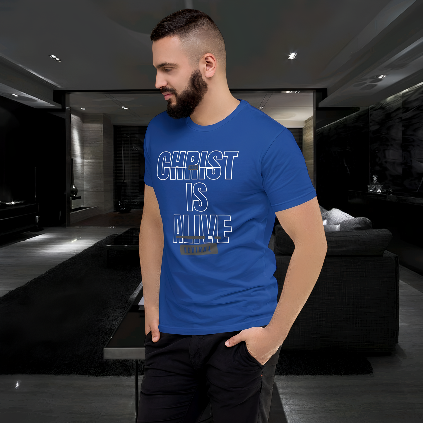 Christ is Alive T-shirt Men's Short Sleeve T-shirt