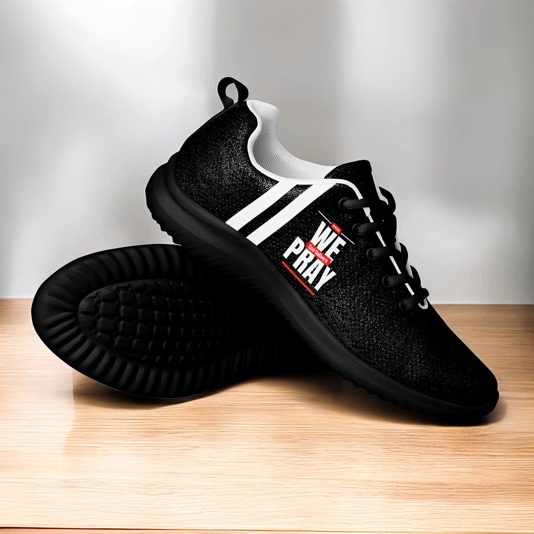 We Pray, God Delivers Women’s athletic shoes