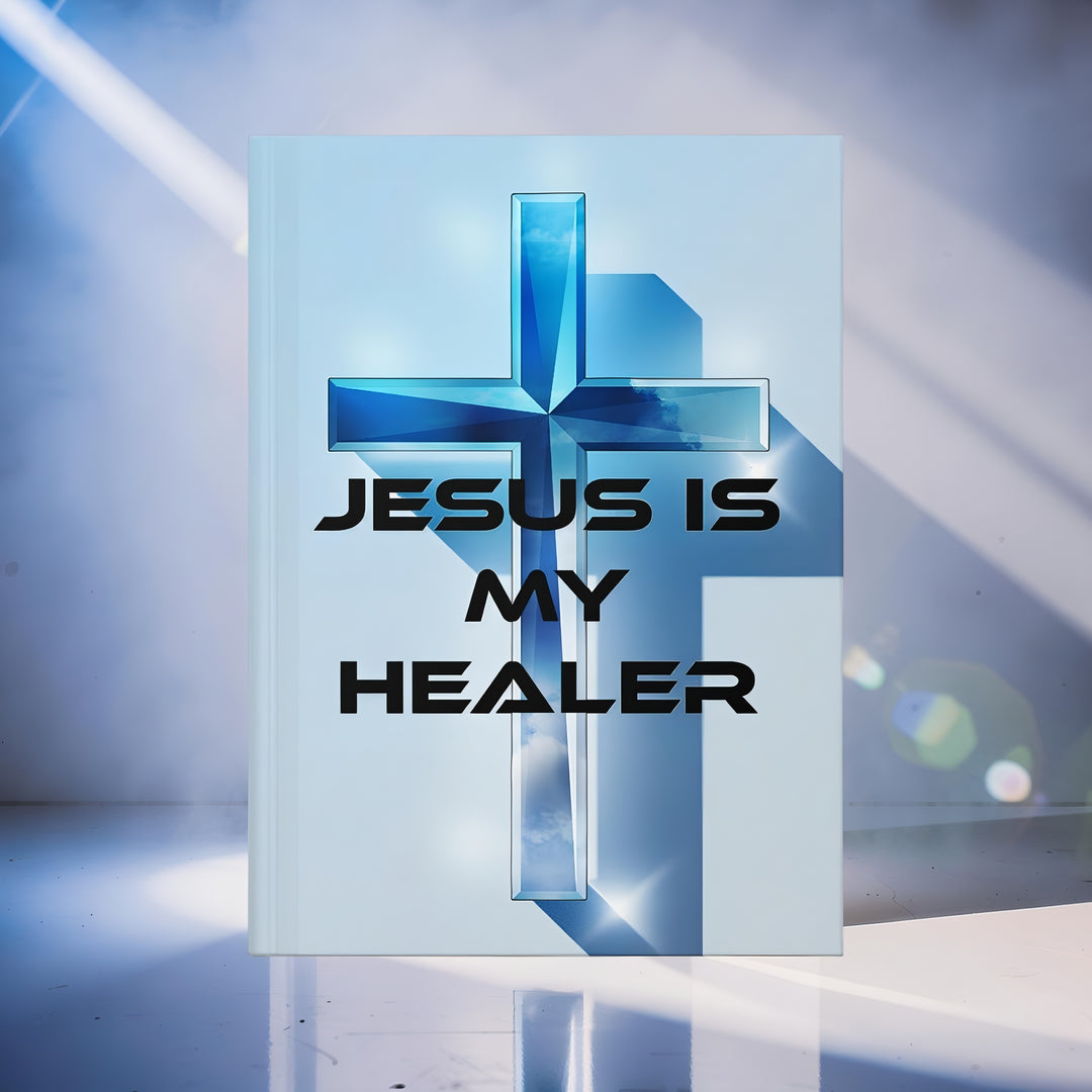Jesus Is My Healer Hardcover Journal — Christian Prayer & Reflection Notebook