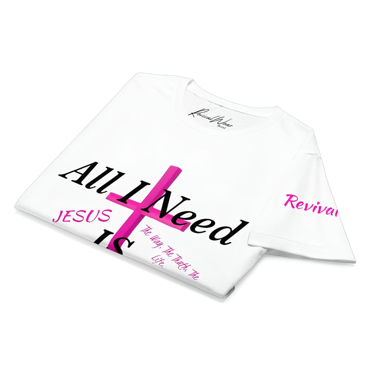 All I Need Is God Shirt, Christian Shirt for Women, Faith T-Shirt, Christian Apparel, Religious Clothing, Inspirational Jesus Tee, Christian Gift