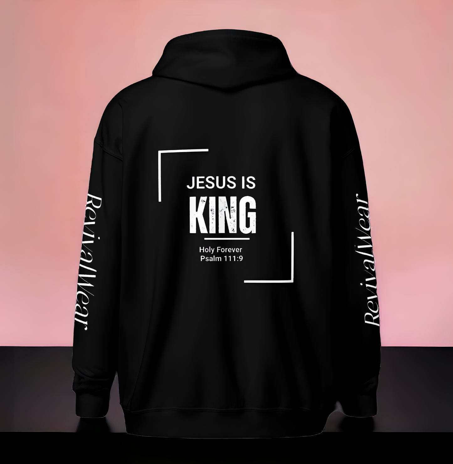 Jesus is King women's heavy blend zip hoodie