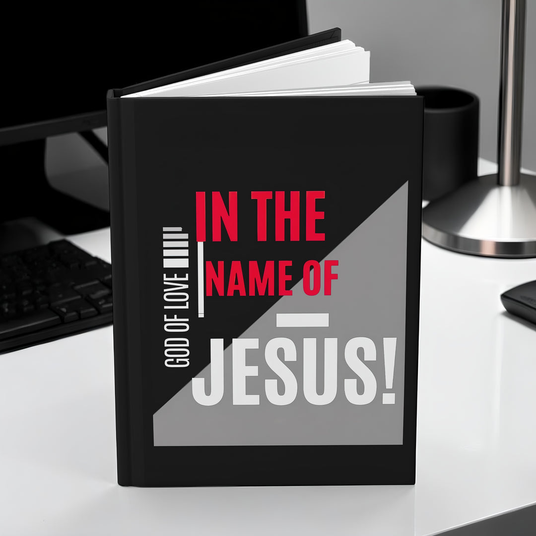 "In the Name of Jesus" Inspirational Prayer Notebook