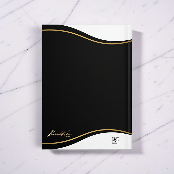 When God Steps In Hardcover Journal — Christian Inspirational Notebook for Prayer & Gratitude