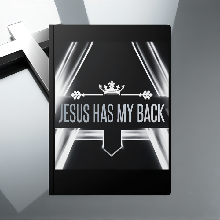 Jesus Has My Back Softcover Journal — Christian Prayer & Gratitude Notebook
