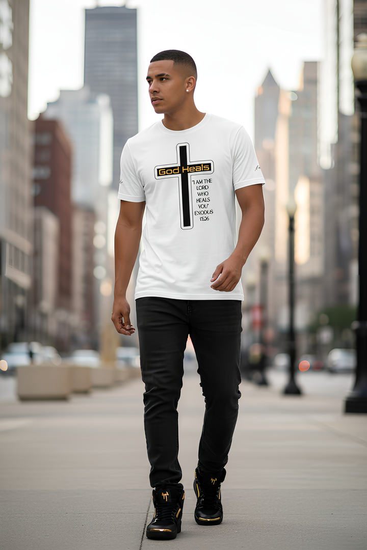 God HEALS Men's staple eco t-shirt