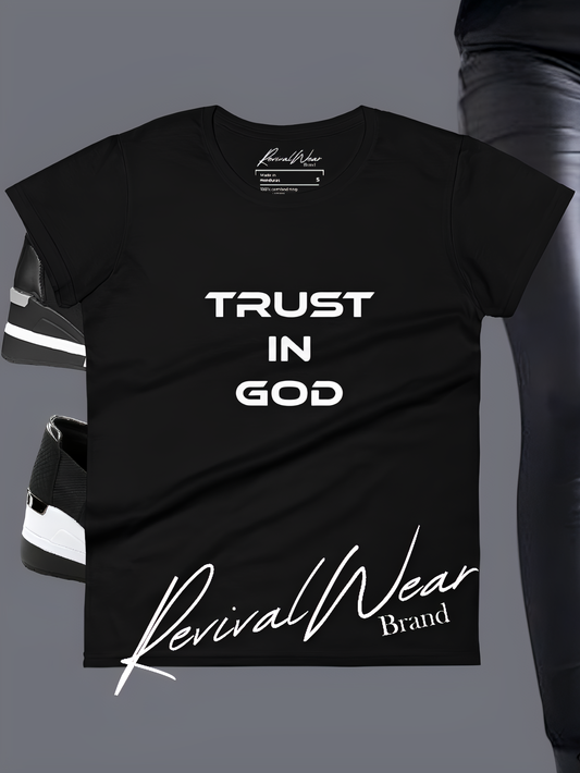 Trust in God Women's short sleeve Christian T-Shirt