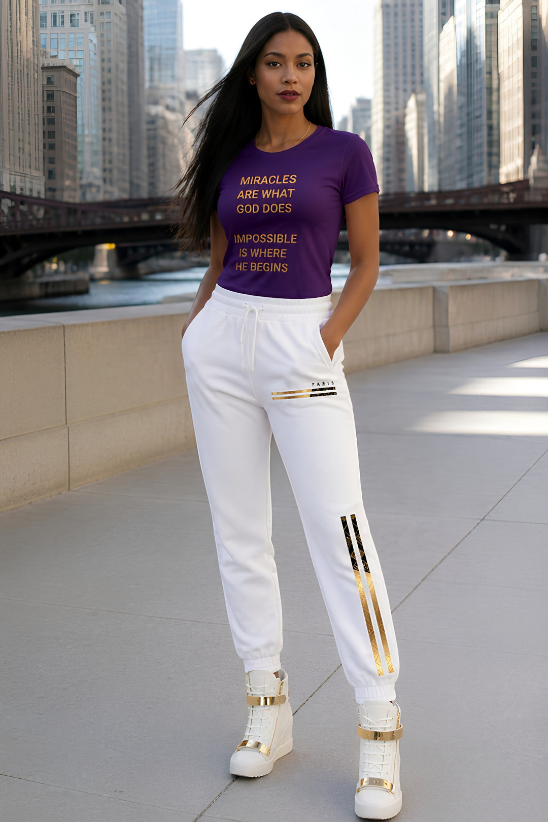 "Miracles are what God does" Women's Favorite Tee
