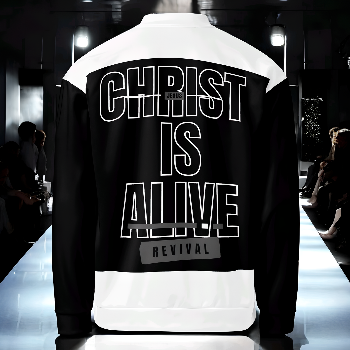 Christ is Alive Women's Bomber Jacket