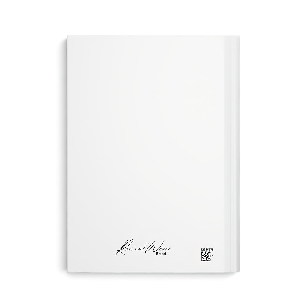 Victory Cross Hardcover Journal — Psalm 108:13 Christian Prayer & Devotional Notebook