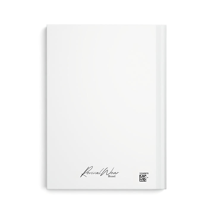 Victory Cross Hardcover Journal — Psalm 108:13 Christian Prayer & Devotional Notebook