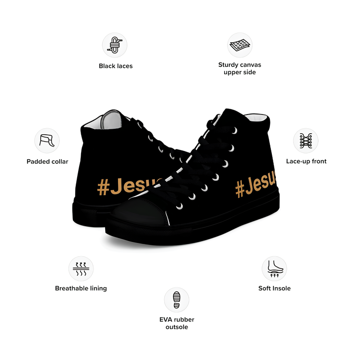 JESUS Women’s high top Fashion Revival shoes