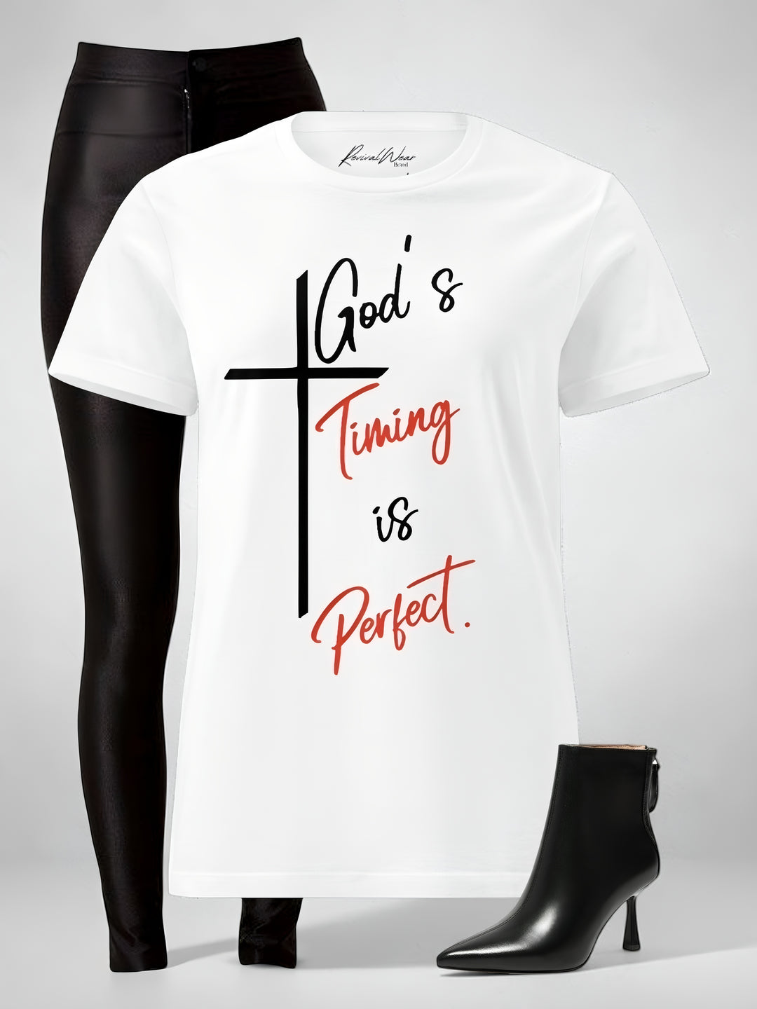 God's Timing is Perfect Women’s softstyle t-shirt