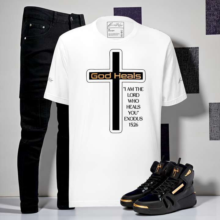 God HEALS Men's staple eco t-shirt