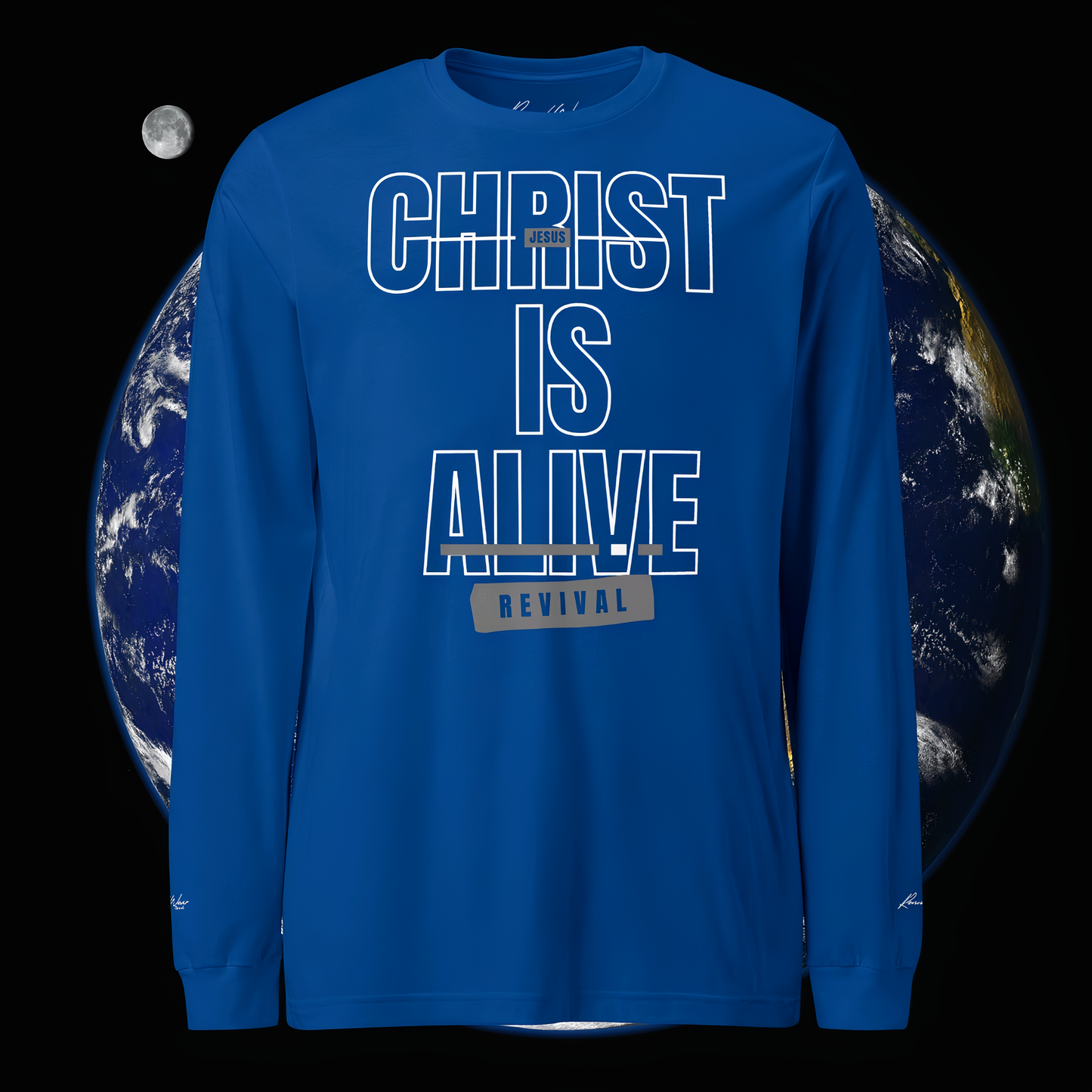 Christ is Alive Long Sleeve Christian Tee