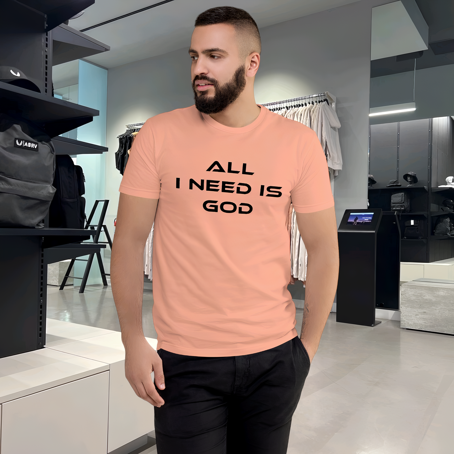 All I need is God Men's Short sleeve T-shirt