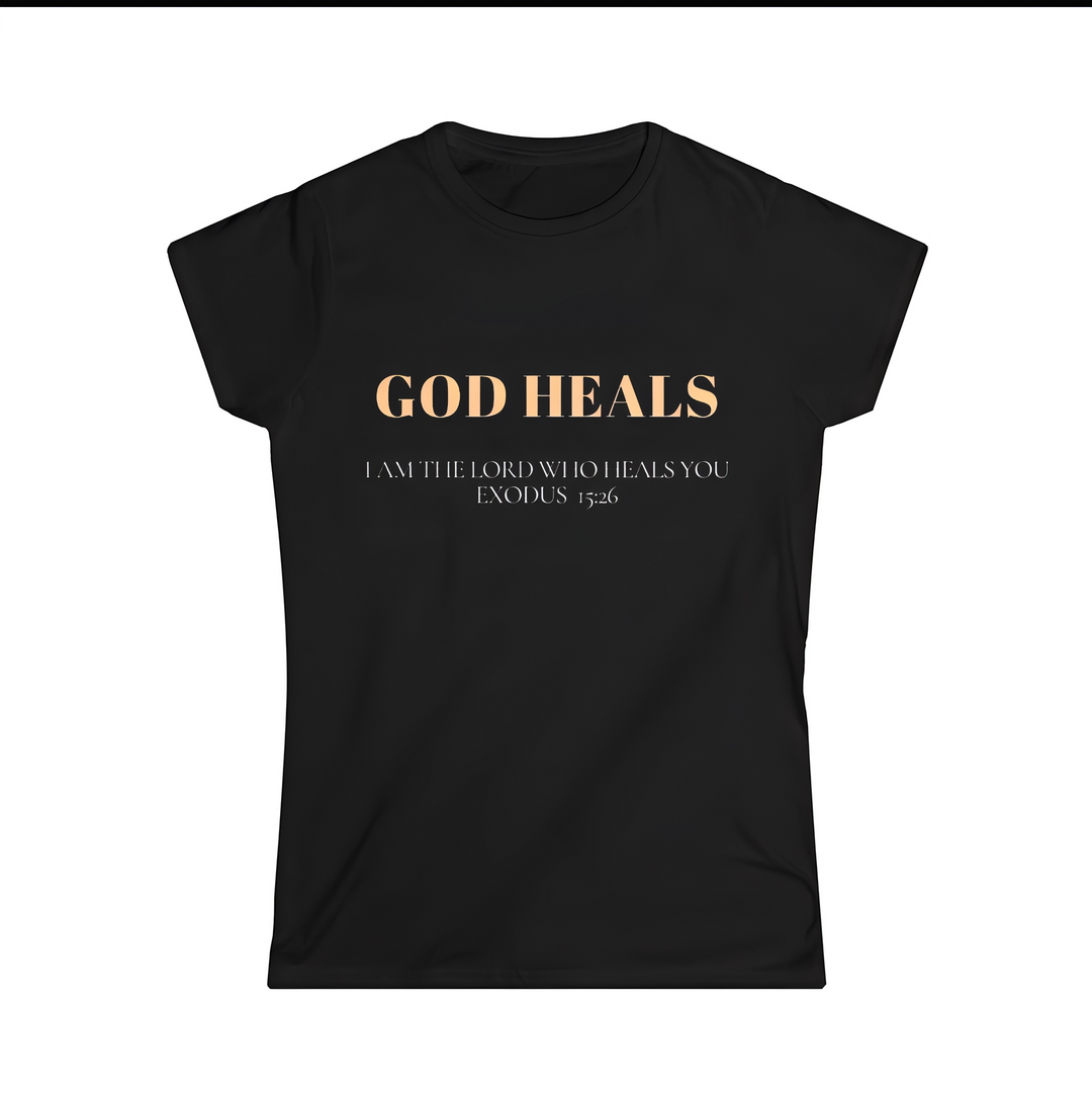 God HEALS Women's Softstyle Tee