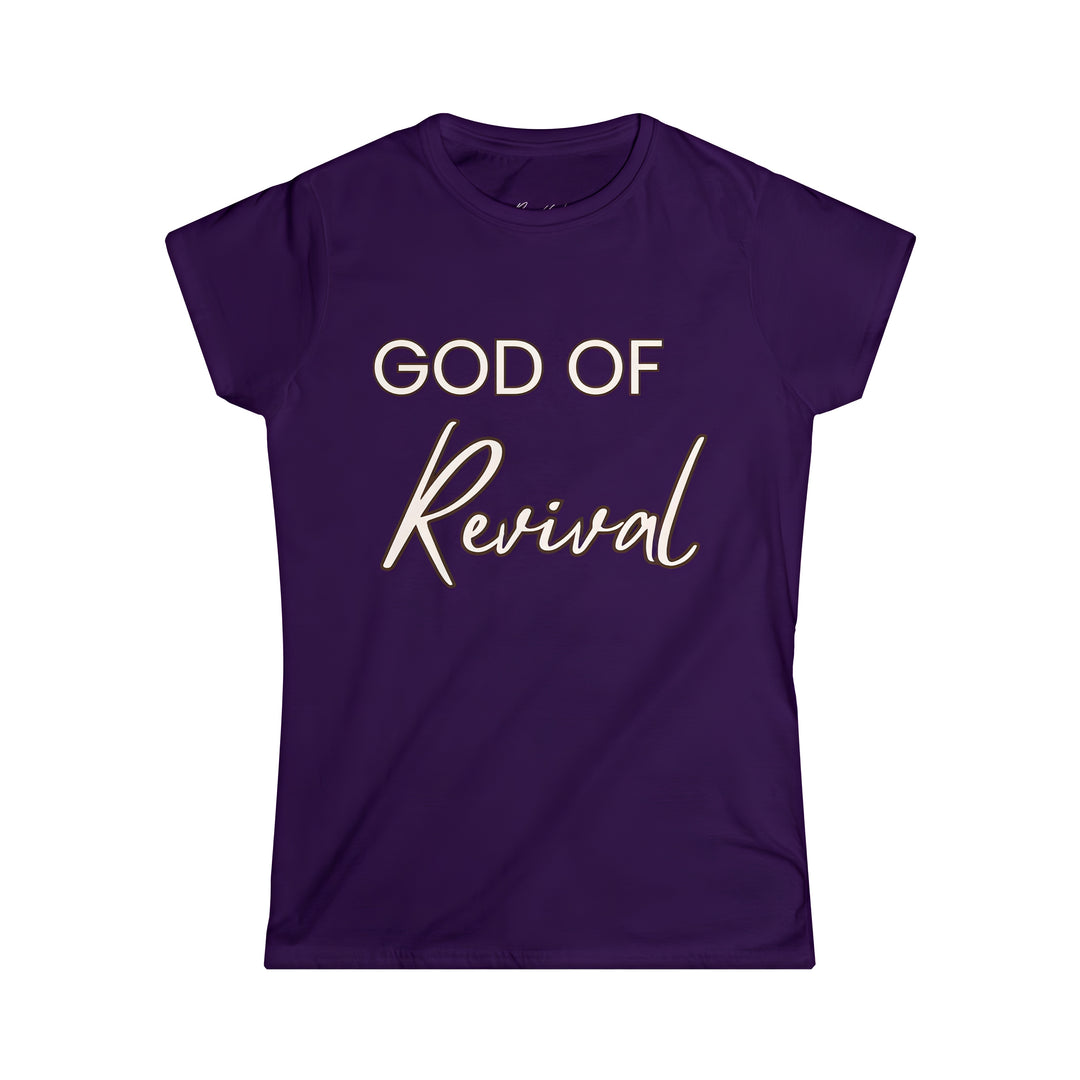 God of Revival Women's Christian Tee