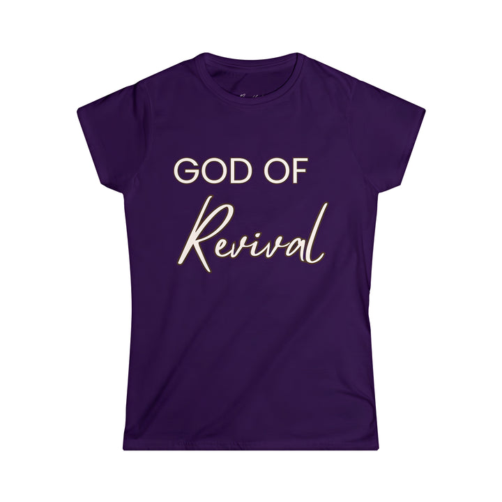 God of Revival Women's Christian Tee