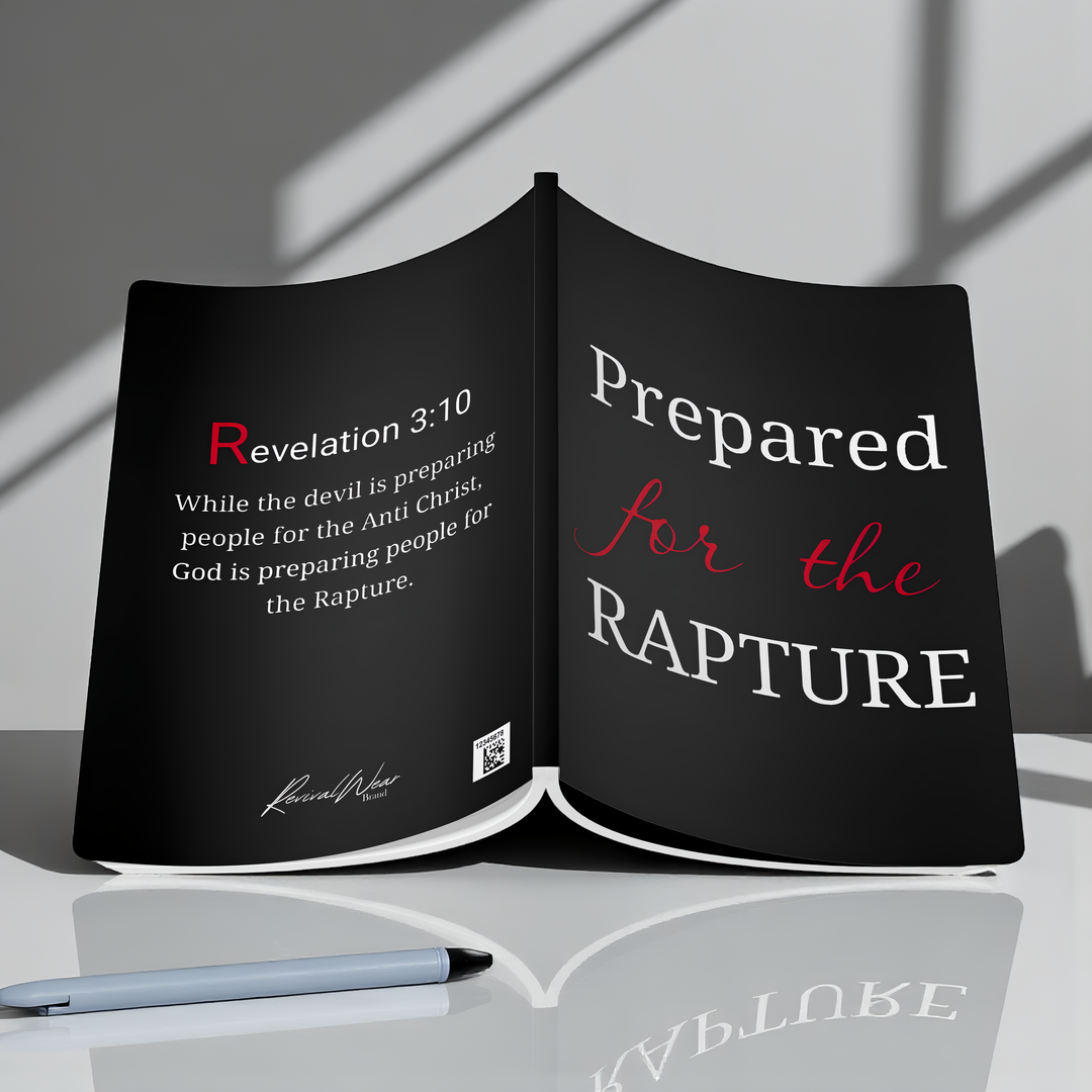 Prepared for the Rapture Journal – Christian Softcover Notebook (Revelation 3:10 Inside)