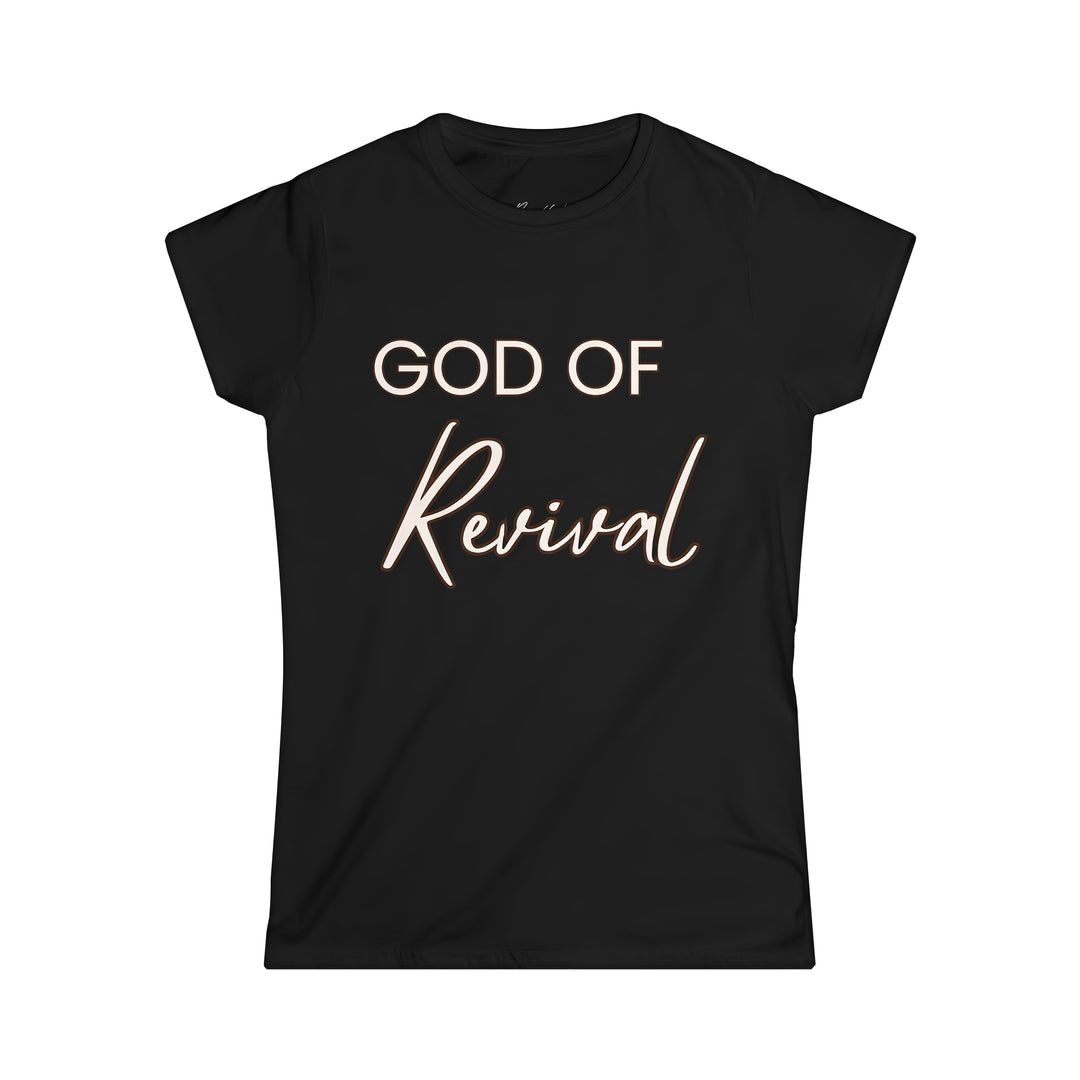 God of Revival Women's Christian Tee