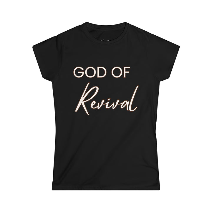 God of Revival Women's Christian Tee
