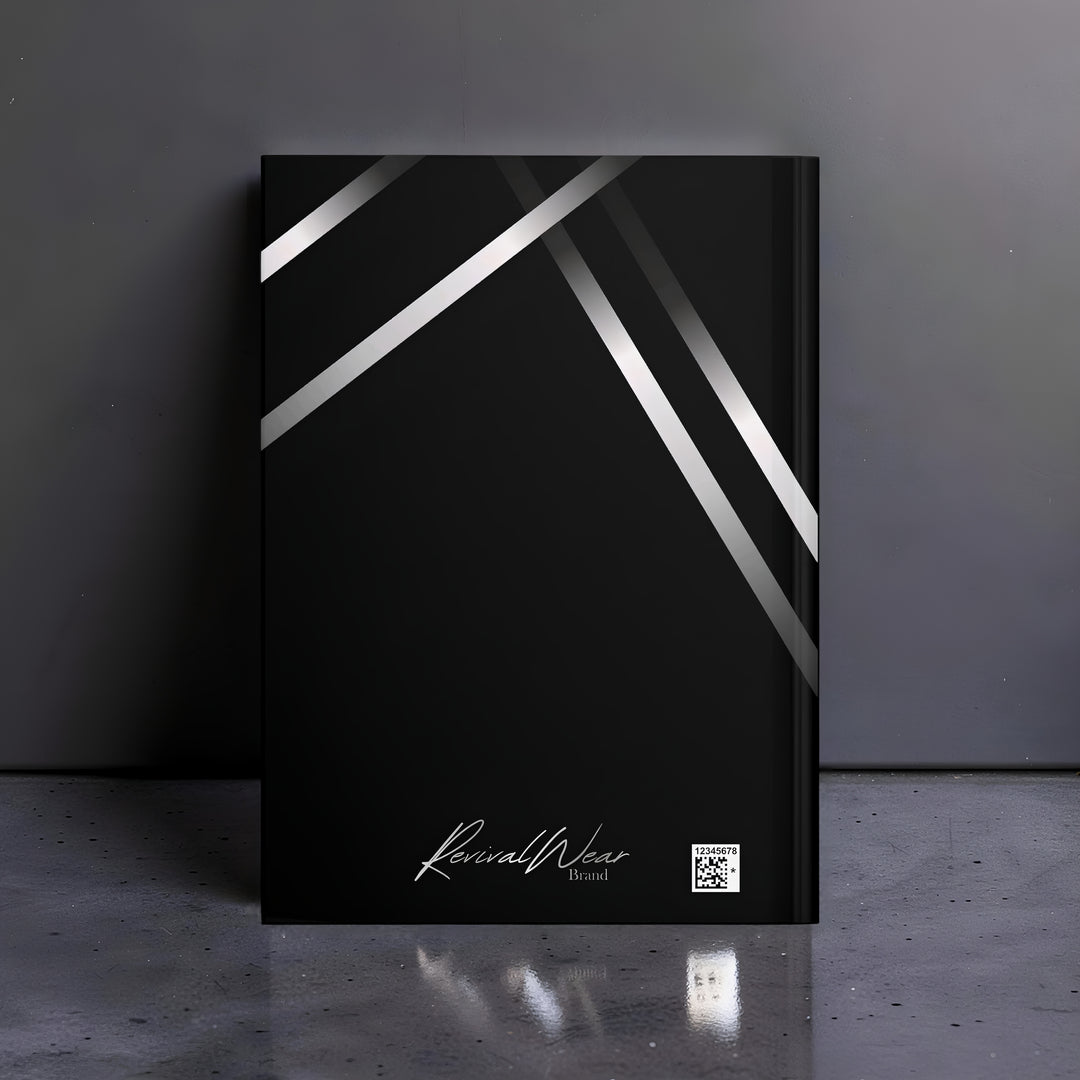 Victory Hardcover Journal — Psalm 118:13-17 Christian Prayer Notebook