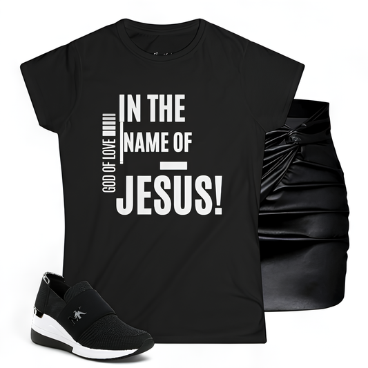 In The Name of JESUS Women's Softstyle Tee