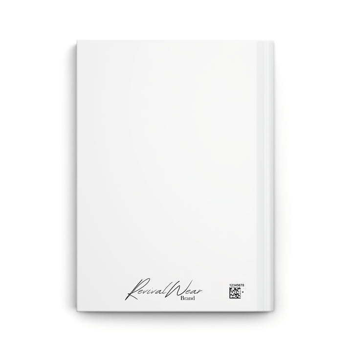 "God Heals" Cross Hardcover Journal with Exodus 15:26 Bible Verse