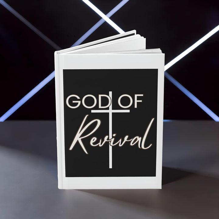 God of Revival Hardcover Journal — Christian Prayer & Devotional Notebook
