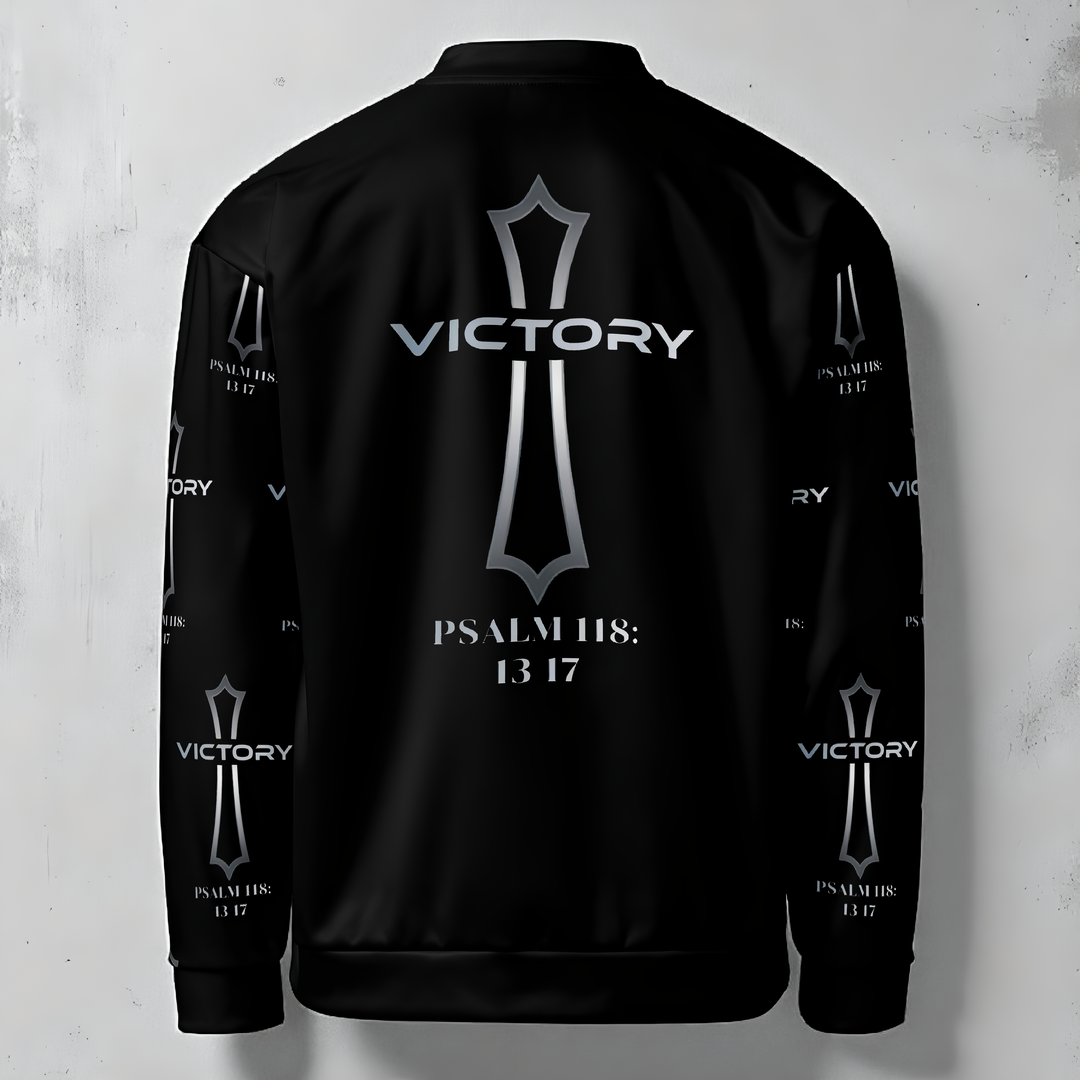 Victory in Jesus women's Bomber Jacket